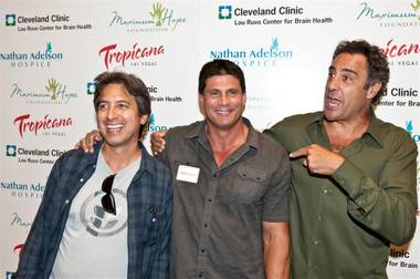 Brad Garrett’s Maximum Hope Foundation Poker Tournament included Annie Duke, Jason Alexander, Ray Romano, Larry and Camille Ruvo, Cheryl Hines and Jose Canseco at the Tropicana on Sept. 17, 2011.